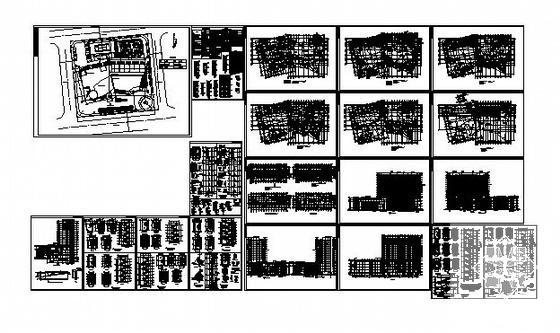 16层大酒店建筑施工CAD图纸(卫生间详图) - 4