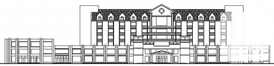 现代风格框架结构7层宾馆建筑施工CAD图纸(卫生间详图) - 1