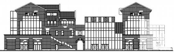4层饭店建筑CAD施工图纸(卫生间详图) - 1