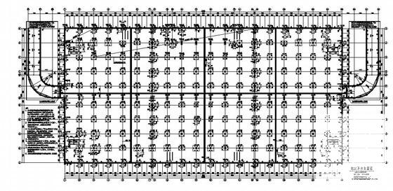 4层框架配送中心结构CAD施工图纸（桩基础）(地下室大样图) - 1