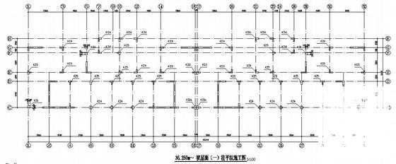 31层框架剪力墙住宅楼结构CAD施工图纸 - 2