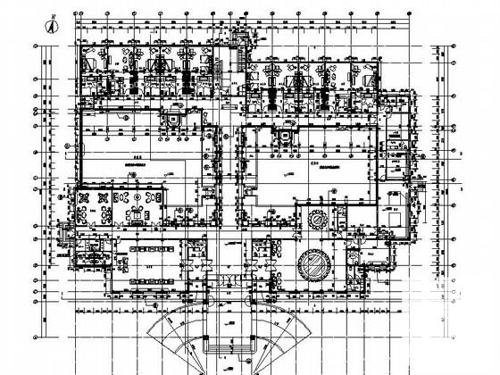 2层迎宾馆建筑施工CAD图纸(总平面图) - 3