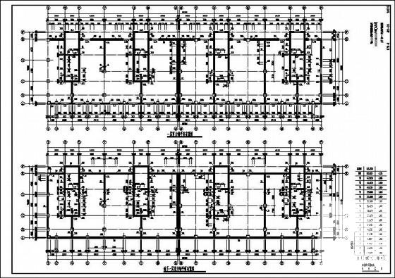 16层框支剪力墙住宅楼结构CAD施工图纸（桩基础） - 1