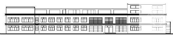 南方高校大学生活动中心建筑方案设计CAD图纸 - 1