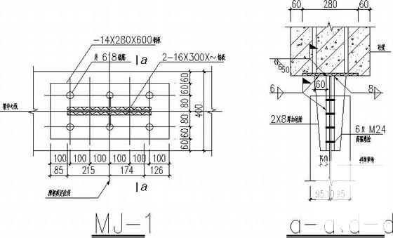 39层框架核心筒住宅楼结构CAD施工图纸 - 4