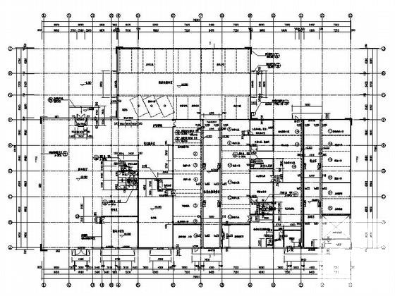 知名汽车品牌两层一级网点B级店建筑施工CAD图纸（纵置展厅、侧面入口型） - 3