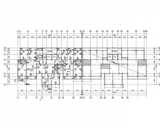 18层经济适用住宅楼剪力墙结构CAD施工图纸 - 2