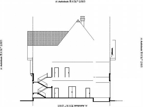 3层北美风情星级酒店设计CAD施工图纸（知名建筑设计院）(钢筋混凝土结构) - 2