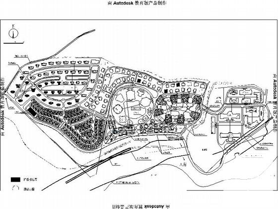 3层北美风情星级酒店设计CAD施工图纸（知名建筑设计院）(钢筋混凝土结构) - 3