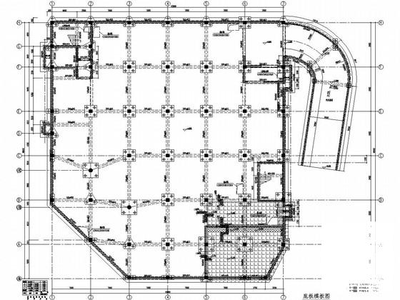 3层独立基础框架结构体育馆结构CAD施工图纸（初步设计） - 2