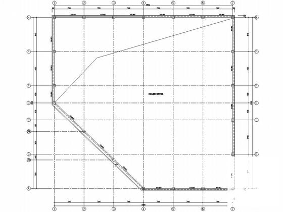 3层独立基础框架结构体育馆结构CAD施工图纸（初步设计） - 5