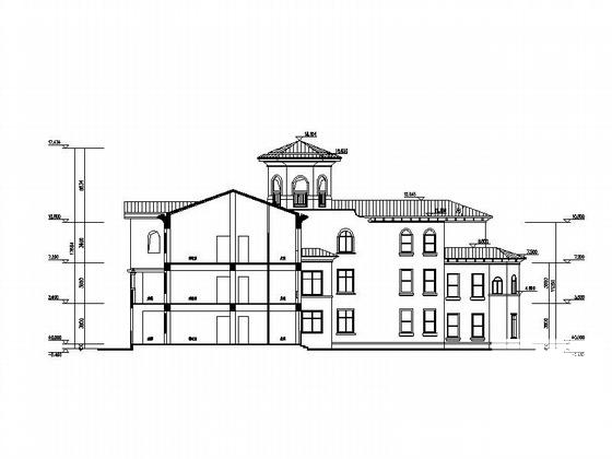 威尼斯水城第六街区3层9班幼儿园建筑施工CAD图纸(门窗大样图) - 2