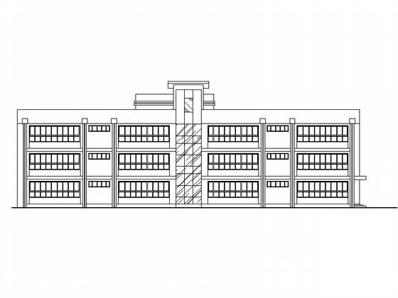 六班3层现代风格幼儿园建筑施工CAD图纸(节点详图) - 1