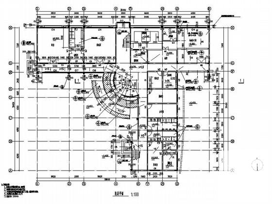 六班3层现代风格幼儿园建筑施工CAD图纸(节点详图) - 3