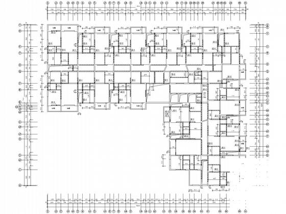 地震危房改造工程27层框支剪力墙结构CAD施工图纸 - 5