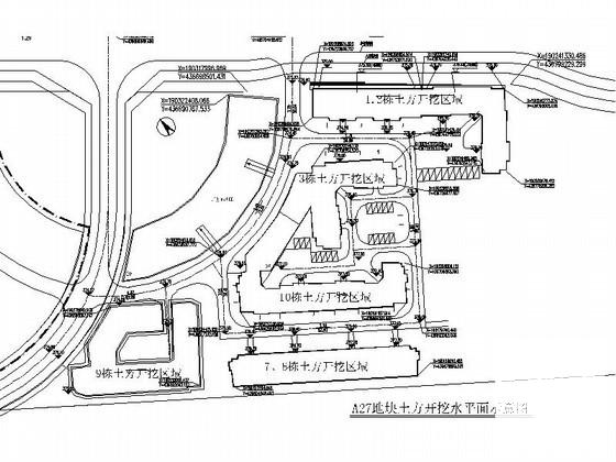 县城核心区住宅规划图纸（初设图纸） - 2