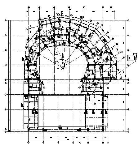 钢混结构剧院结构CAD施工图纸（桩基础） - 2