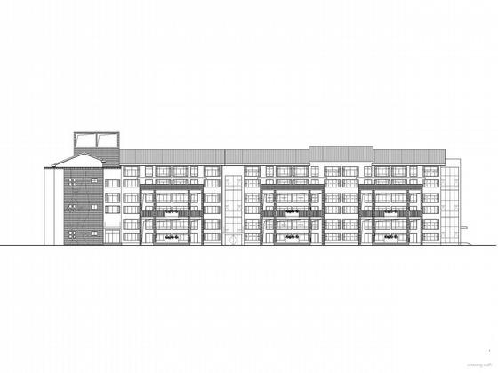 3层12班幼儿园建筑CAD施工图纸 - 1