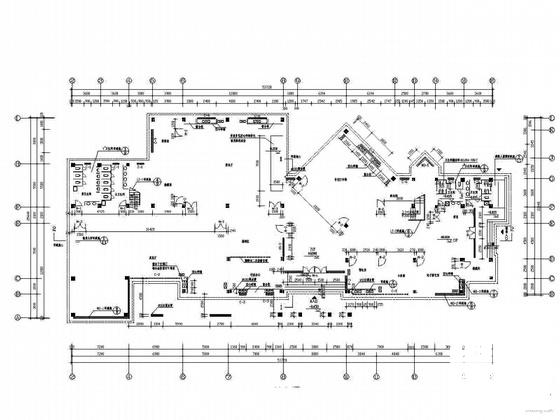 儿童公园2层青少年活动中心建筑施工CAD图纸 - 3