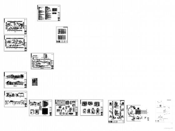 儿童公园2层青少年活动中心建筑施工CAD图纸 - 5