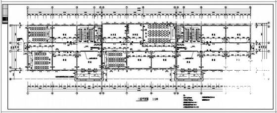 小学4层教学楼建筑施工CAD图纸（有效果图纸） - 3