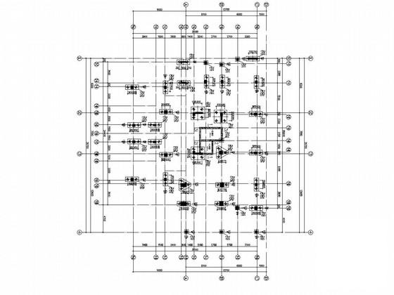 11层框剪结构住宅楼结构CAD施工图纸 - 1