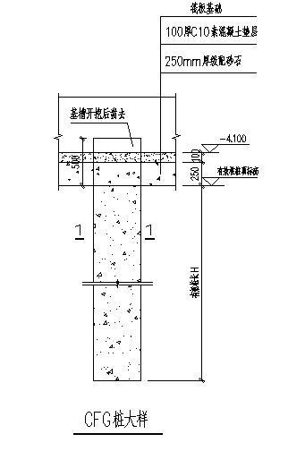 17层剪力墙住宅楼结构CAD施工图纸（筏型基础桩基础）(平面布置图) - 4