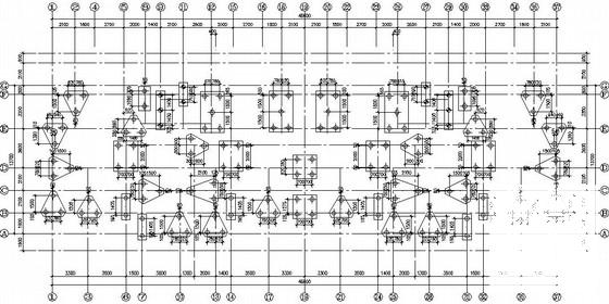 七度区剪力墙住宅结构CAD施工图纸（桩基础） - 1