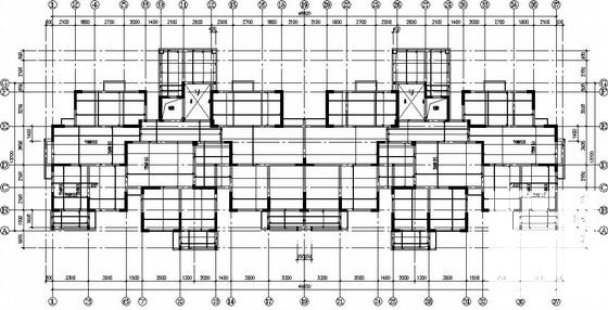 七度区剪力墙住宅结构CAD施工图纸（桩基础） - 2