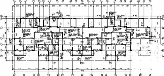 七度区剪力墙住宅结构CAD施工图纸（桩基础） - 3