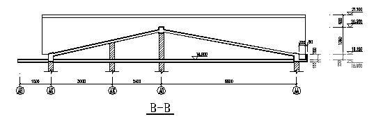 6层底框住宅楼结构CAD施工图纸（架空层）(平面布置图) - 3