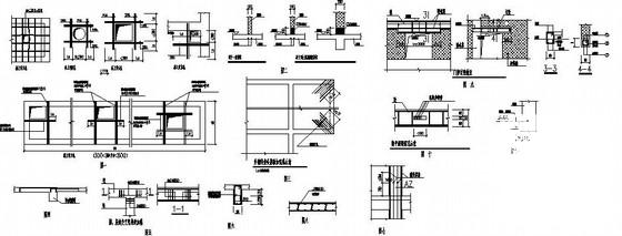 12层剪力墙结构住宅楼结构CAD施工图纸（7度抗震）(平面布置图) - 4