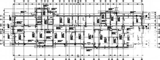 17层带储藏室地下车库剪力墙住宅楼结构CAD施工图纸(钢筋混凝土) - 2