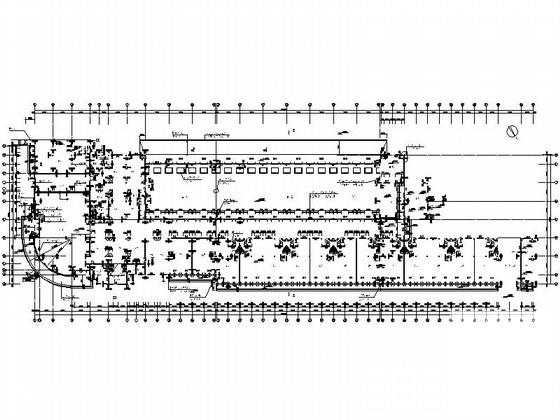 5层现代简约汽车站建筑方案设计CAD图纸(卫生间大样) - 3