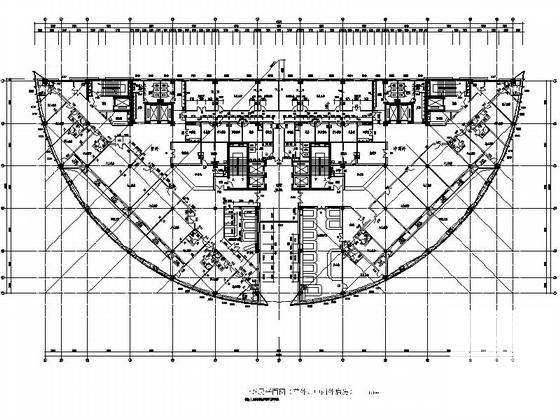 5层现代简约汽车站建筑方案设计CAD图纸(卫生间大样) - 5