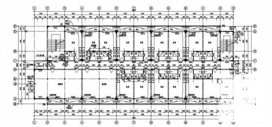 5层会所建筑施工CAD图纸(卫生间详图) - 3