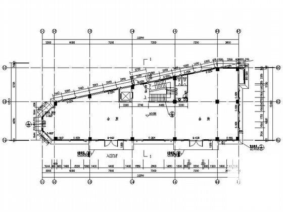 2层高级会所建筑CAD施工图纸(节点详图) - 3