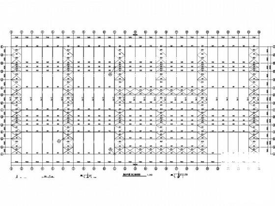 石墨电极焙烧浸渍车间及附房结构CAD施工图纸（建筑图纸） - 3