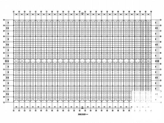 24米跨排架钢结构厂房结构CAD施工图纸（5吨行车） - 2