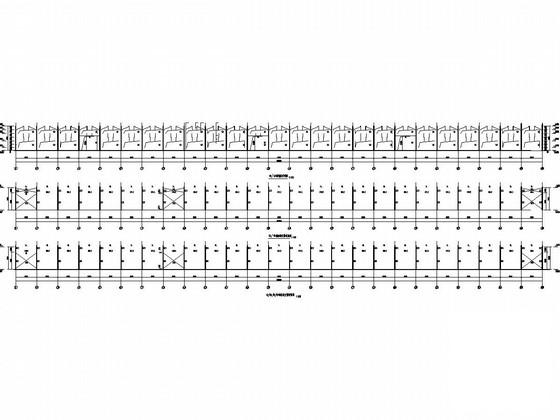 24米跨排架钢结构厂房结构CAD施工图纸（5吨行车） - 5