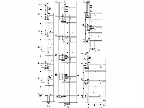 28层抗震7度剪力墙结构住宅楼结构CAD施工图纸（地下两层）(梁平法配筋图) - 4