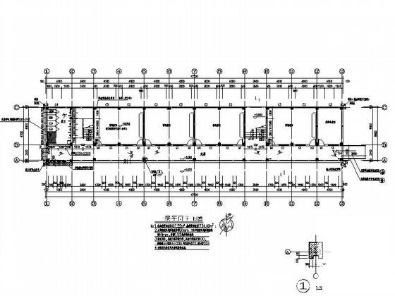 4层教学楼建筑CAD施工图纸 - 4