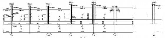 4层钢混结构办公楼结构CAD施工图纸（混合结构） - 2