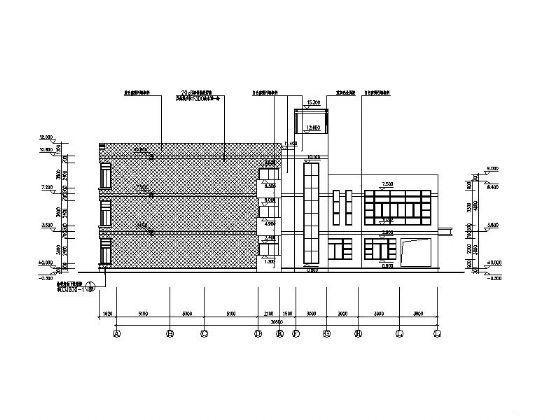 9层枫华府第九班幼儿园建筑施工CAD图纸 - 4