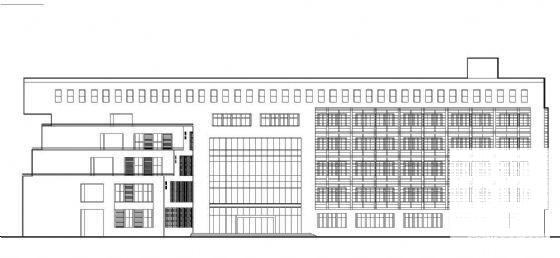 6层大学教学楼建筑方案带效果图纸(框架结构) - 1