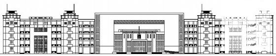 5层教学楼建筑施工CAD图纸(卫生间详图) - 1