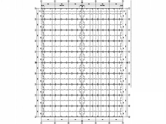 45米跨门刚结构包装桶综合利用车间建筑结构CAD施工图纸 - 4