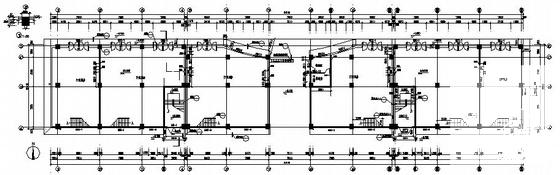 框架4层中学综合楼建筑CAD施工图纸 - 3