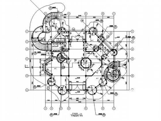 主题游乐场建筑施工CAD图纸（迪斯尼建筑风格）(门窗大样) - 2