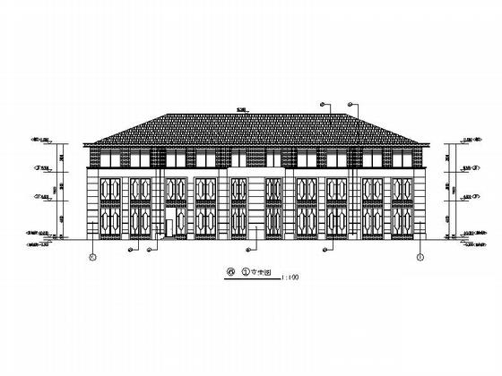 3层欧式风格葡萄酒庄建筑施工CAD图纸(门窗大样) - 4